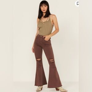 Sneak Peek high rise, super bell bottoms!